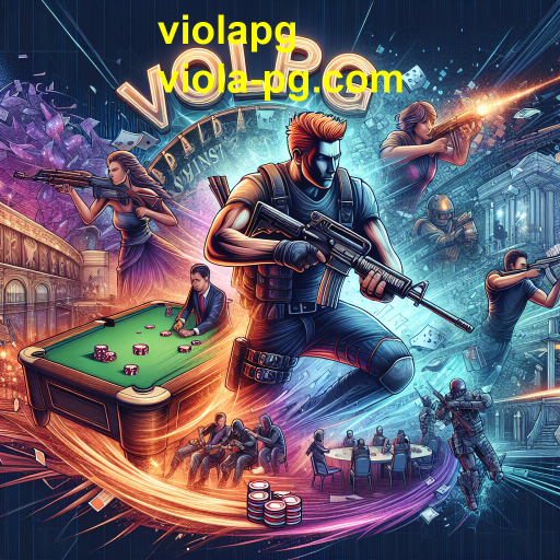 Descubra um universo de jogos emocionantes e deslumbrantes no Violapg